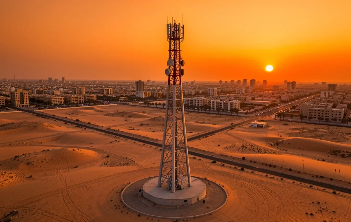Ooredoo infrastructure in Salalah